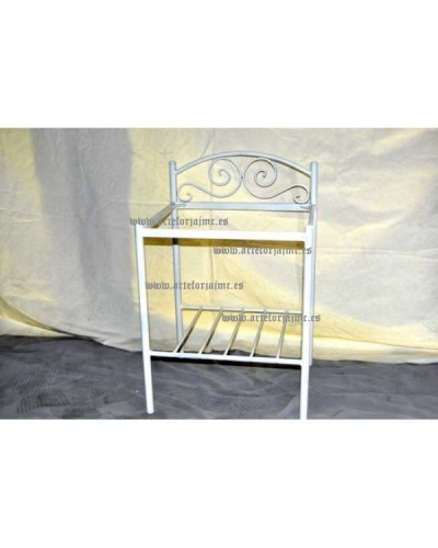 Mesita de noche de forja ref.16016