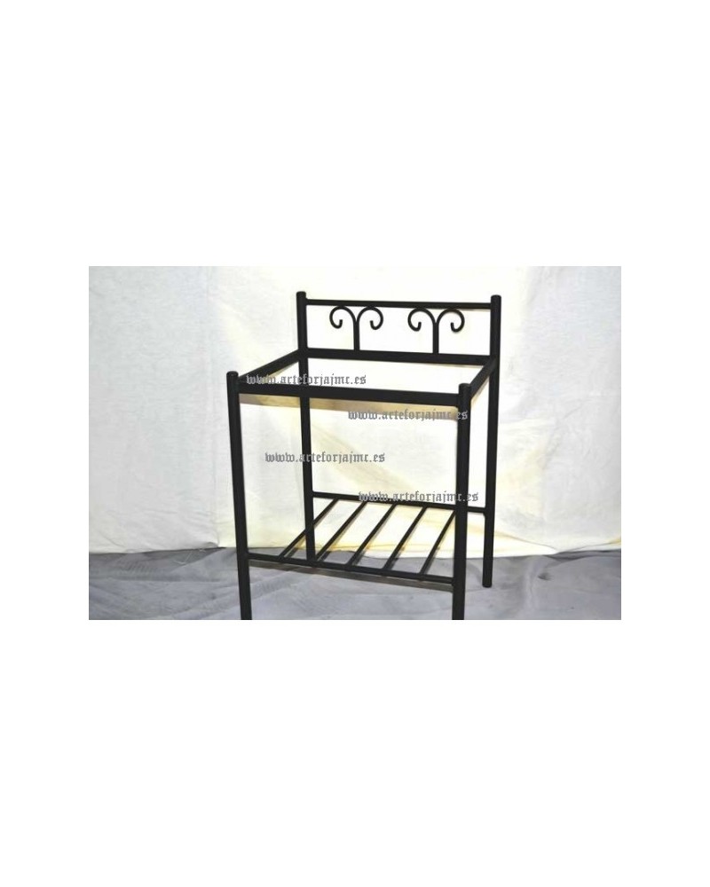 Mesita de noche de forja ref.16018