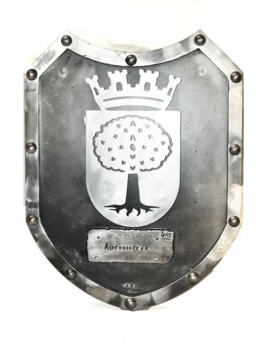 ESCUDO HERÁLDICO EN FORJA REF.MAY12035 ESCUDO ALMENDRALEJO