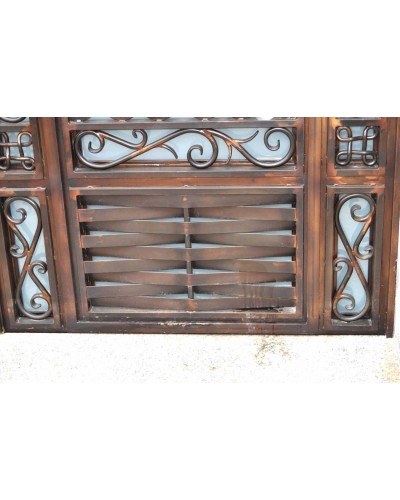 porton de forja ref.9825