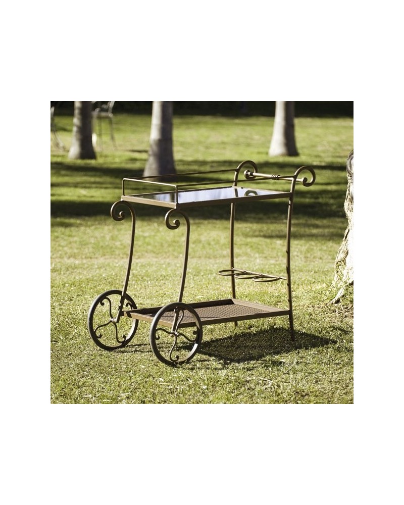 carrito camarera en forja ref.100281