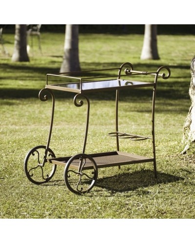 carrito camarera en forja ref.100281