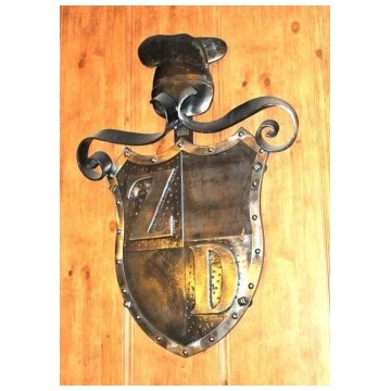 Regalos y Souvenirs-Escudos Heráldicos en forja de diseño o tradicional